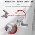 thumbnail image 3 of EGNMCR Bathroom Toilet Lock Baby Avoid Opening Toilet Lid Lock pan lock, 3 of 9