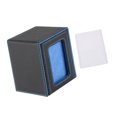 thumbnail image 4 of jinwen Card Deck Box Card Deck Storage Box, Transparent Window Album Card Holder Case Card Cards Case TCG Cards Protector Decks Case black blue, 4 of 9