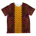 thumbnail image 1 of Halloween Red Dragon Costume All Over Toddler T Shirt, 1 of 2