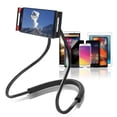 thumbnail image 1 of HLONK Support de Téléphone à Encolure Paresseuse, Support de Tablette Mains Libres Ajustable, Rotation à 360, Support à Bras Long, Compatible avec 13/ 12 Pro Max/ 11 Pro Max/ 11 Pro iPad Pro 11 2020/10/Air 3/Mini 5 Galaxy S20, 1 of 6