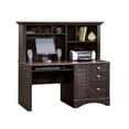 thumbnail image 1 of Sauder Harbor View Computer Desk with Hutch in Antiqued Paint, 1 of 6