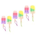thumbnail image 2 of CHOK 6Pcs Ice Cream Shaped Shower Body Sponge Scrubber Brush Exfoliating Body Washer, 2 of 6