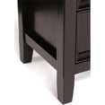 thumbnail image 4 of Simpli Home Amherst Armoire de Rangement Moyenne en Bois Massif, Brun Hickory, 4 of 5