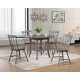 thumbnail image 1 of Arthur 5-Piece Drop-Leaf Dining Set, Oak/Grey, 1 of 6
