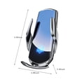 thumbnail image 3 of Yhmxh Car Wireless Magnetic Charger Automatic Open And Close 15W Fast Charging Intelligent Induction Scaling Electronic Control Telescoping Apply To All Mobile Phones Automobile Tools, 3 of 6