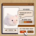 thumbnail image 2 of Aurora Peluches Spudsters Cutie Pig 10 Pouces, 2 of 2