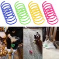 thumbnail image 4 of AMERTEER 16pcs Cat Spring Toys Colorful Durable Cat Coil Spiral Spring Cat Toy Interactive Cat Toy BPA Free Plastic for Swatting  Biting  Hunting  and Active Healthy Play, 4 of 9