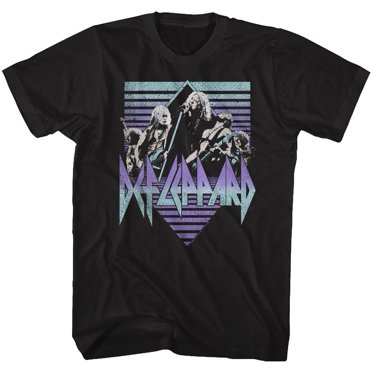Def Leppard Chante-le Noir T-Shirt pour Adulte 4TG
