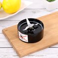 thumbnail image 4 of MasteelfCA ULTECHNOVO 4 Fins MB 250W Blender Crossblades Botton Base Juicer Mixer Spare Assembly Replacement (Black), 4 of 8