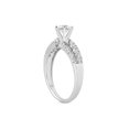 thumbnail image 2 of Ensemble de Bagues de Fiançailles et de Mariage en Diamant 7/8 Ct, 2 of 3