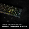 thumbnail image 4 of Durgod Hades Clavier Mécanique de Jeu RGB 68 Gateron Interrupteur RGB Jaune, 4 of 5