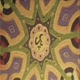 thumbnail image 1 of Ahgly Company Machine Washable Indoor Square Transitional Saddle Brown Area Rugs, 7' Square, 1 of 7