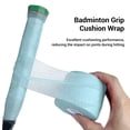 thumbnail image 4 of Badminton Grip Cushion Wrap,Badminton Grip Cushion Wrap 60mm Width 20m Length Excellent Shock Absorption Tennis Racket Grip Tape Backing Film, 4 of 7