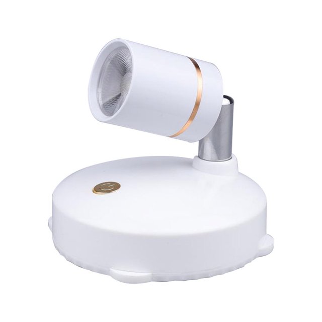 CNKOO 1pc Exquisite Spotlight Indoor USB Charging Spot Lamp Display Lighting Equipment