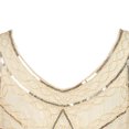 thumbnail image 4 of Gspmoly Robe d'Été, Grande Taille Vintage Années 1920 à Franges, Superbe Robe de Soirée pour Fête Cocktail, Robes Cocktail, Offres Prime, 4 of 4