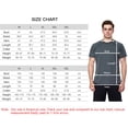 thumbnail image 3 of Charmo Men's Short Sleeve Active Rashguard Shirts Solid Workout Top Sports Tee UPF 50+, 3 of 5
