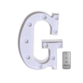 thumbnail image 2 of Meitianfacai Light Up Letter Led Light, Remote control Alphabet Letter Lights LED Light Up White Plastic Letters Stand G, 2 of 2
