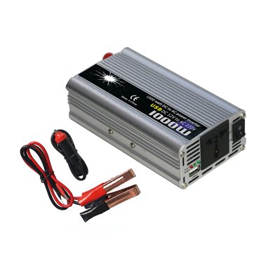 Power Inverter Car Power Converter Universal Modified Sine Wave 1000W DC 12V to 220V AC