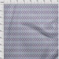 thumbnail image 4 of oneOone Rayon Medium Purple Fabric Geometric Sewing Craft Projects Fabric Prints By Yard 56 Inch Wide-QI, 4 of 4