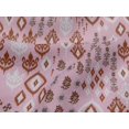 thumbnail image 4 of oneOone Viscose Jersey Fabric Block & Geometric Ikat Printed Craft Fabric BTY 60 Inch Wide, 4 of 5