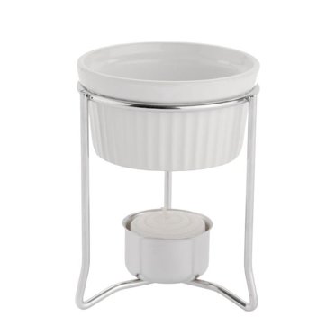 Browne Butter Warmer with Stoneware Pot, 4 oz Capacity