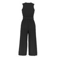 thumbnail image 4 of EQWLJWE Robes d'Été pour Femmes 2023 Robes avec Manches Robe Plissée Confortable Élégante Slim Couleur Unie en Chiffon, 4 of 9
