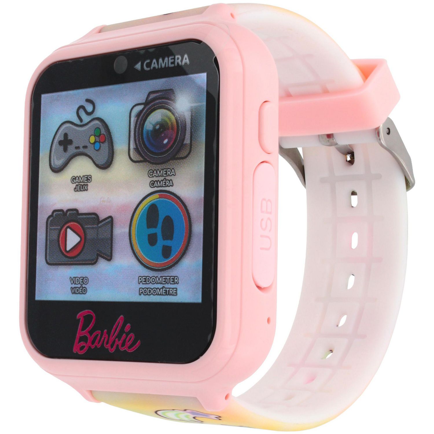 Barbie Montre interactive à écran tactile avec caméra