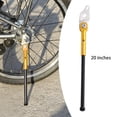 thumbnail image 4 of koolsoo Accessoire de Coup de Pied 18/20 Pouces Adapté Support de Vélo en Caoutchouc Réglable 16 Pouces Or 20 Po, 4 of 8