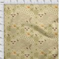 thumbnail image 4 of oneOone Georgette Viscose Light Yellow Fabric Asian Japanese Pattern Fabric For Sewing Printed Craft Fabric By The Yard 42 Inch Wide, 4 of 4