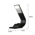thumbnail image 3 of Fwttom Book Light, Bookmark Book Light, Clip on Reading Lights for Books in Bed, Infinite Brightness , Soft Light Easy for Eyes, Built-in Usb Cable Easy Charge, 3 of 7