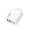 White 7J5, variant on ZZkhGO 120W GaN Fast Charger 2025, 2 in 1 Wall Plug with 2 Type C and 2 USB Ports, Advanced Multi Port Charger for Phone Tablet Laptop