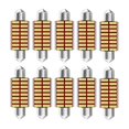 thumbnail image 1 of jinwen 10Pcs Car Interior Light Trunk Light Accessories Light Dome Light Bulbs 36mm, 1 of 9