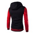 thumbnail image 3 of LUXUR Chandail à Manches Longues pour Homme, Décontracté, Automne, Rouge, 2TG, 3 of 3