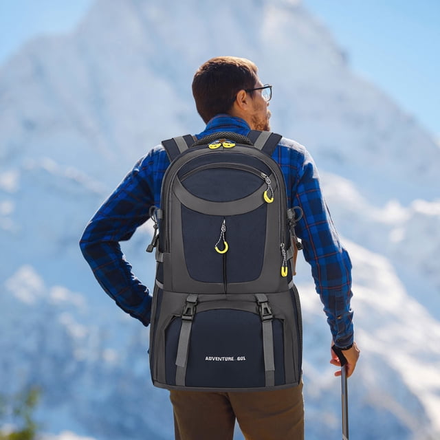 EGNMCR Rangement et Organisation Bacs de Rangement 2024 Nouveau Sac d'Alpinisme Multifonctionnel Été Grande Capacité Imperméable Sac à Dos de Randonnée en Plein Air Voyage Réduction de Charge Sac à Dos Rangement Rangement