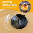 thumbnail image 2 of Gkeoshab Bakeware 50PCS Disposable Cake Box Moon Cake Box Snow Mei Niang Baking Blister Home & Garden, 2 of 3