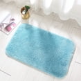 thumbnail image 2 of Bathroom Rug, Extra Thick Microfiber Bath Mat, High-Pile and Super Absorbent, Rubber Backed Non Slip, Machine Washable, Soft Plush Shaggy Bath Rugs for Bathroom Floor, Tub and Shower, 2 of 3