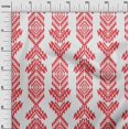 thumbnail image 3 of oneOone Viscose Jersey Red Fabric Aztech Sewing Material Print Fabric By The Yard 60 Inch Wide, 3 of 4