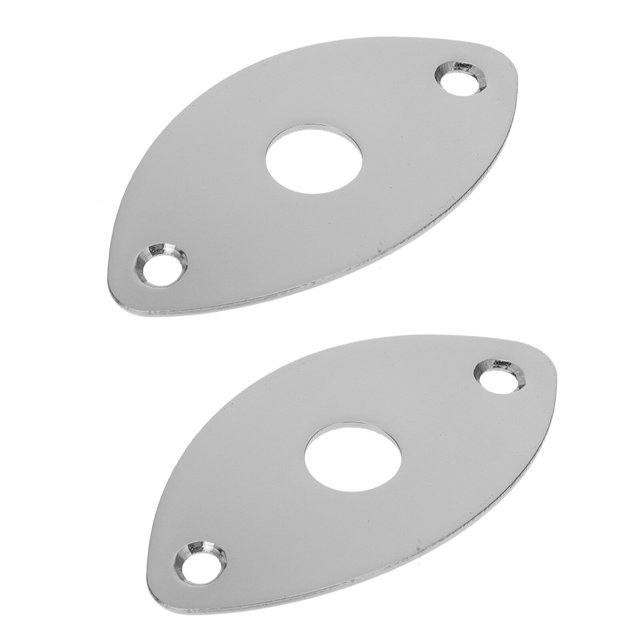 2 Pcs Wearable And Practical Electric Guitar Jack Supplies Jack Baffles