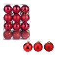 thumbnail image 1 of Vaidha 40mm Christmas Tree Bauble Hanging Home Party Ornament Decor, 1 of 2