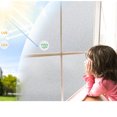 thumbnail image 3 of QualitChoice Frosted Window Film Home Office Hotel Hardware Fittings Self-adhesive Privacy Sticker Glass Films Protective Accessory White 75*300cm, 3 of 6