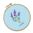 thumbnail image 2 of QualitChoice Trousse de Broderie en Lin Point de Croix Ronde Décorative Manuelle Faite à la Main pour Apprenant Entraînement Pratique Apprentissage Ensemble d'Artisanat Type 5, 2 of 6