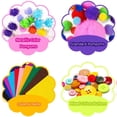 thumbnail image 4 of JUNWELL 1000 Pcs Mega Kids Art Supplies Art Craft Kit Supplies Art and Craft Supplies for Kids for Children Crafts for Children of Arts and Crafts in Parent Child Activity Classroom, 4 of 10