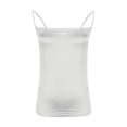 thumbnail image 4 of JDQJBZ Womens Sleeveless Sweater Vest Satin Solid Color Adjustable Strap Side Zipper Cami, 4 of 4