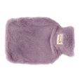thumbnail image 2 of Warm Water Bottle, Anti Slip Texture Large Threaded Stopper PVC Inner Liner Plush Hot Water Bottle  For Dormitory Purple,Light Gray,Light Coffee,White, 2 of 8