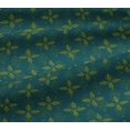 thumbnail image 5 of oneOone Cotton Poplin Fabric Leaves & Floral Block Print Fabric BTY 56 Inch Wide, 5 of 5
