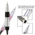 thumbnail image 1 of pitrice Tour de Manucure Poignée de Perceuse à Ongles Antirouille Alliage d'Aluminium ABS Accessoires Format Compact Pratique Automatique Accessoires pour Ongles Poignées de Machine Rose Pâle, 1 of 9