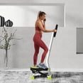thumbnail image 2 of Soozier Twist Stepper Step Machine w/ LCD Monitor, White & Green, 2 of 10