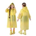 thumbnail image 2 of Cowsor Ponchos de Pluie Imperméables pour Garçons Filles Poncho de Pluie Réutilisable avec Capuchon et Manches Manteaux de Pluie Imperméables d'Extérieur Veste, 2 of 7