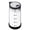 White#02, variant on Linnome Adjustable Glass Spice Shaker Bottle 150ml with Rotatable Stainless Steel Lid Measuring Mark for Pepper Salt Seasoning Dispenser