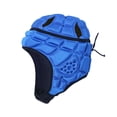 thumbnail image 4 of DYNWAVECA Casque de Rugby pour Enfants Casque de Soccer Rembourrage Doux Universel Couvre-Chef de Soccer pour Planche à Roulettes Drapeau de Soccer Soccer Extérieur S Bleu, 4 of 10